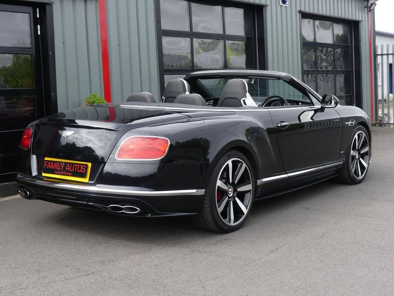 2017 Bentley Continental 4.0 V8 GTC S Auto 4WD Euro 6 2dr CONVERTIBLE Petrol Automatic