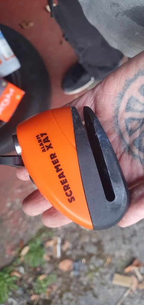 image for Oxford Screamer XA7 Disk Lock & Alarm