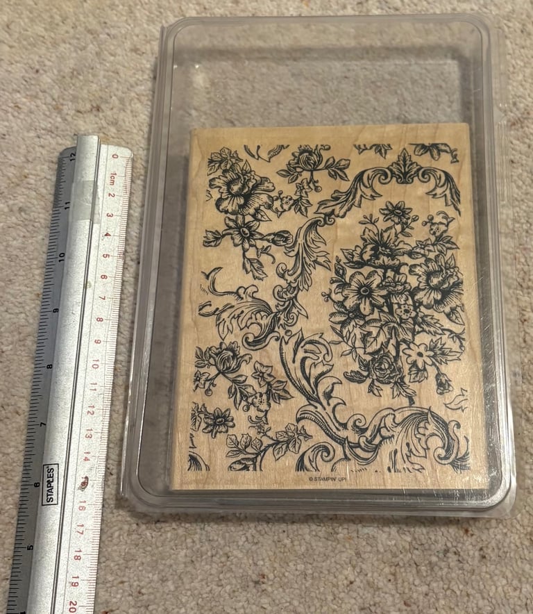 image for Stampin up –. Bella Toile Design Stamp