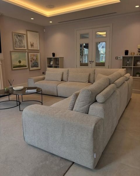 image for Large five seater corner sofa set