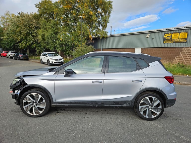 2024 SEAT ARONA 1.0 TSI 115 FR Sport 5dr DSG Auto Silver Damaged Salvage