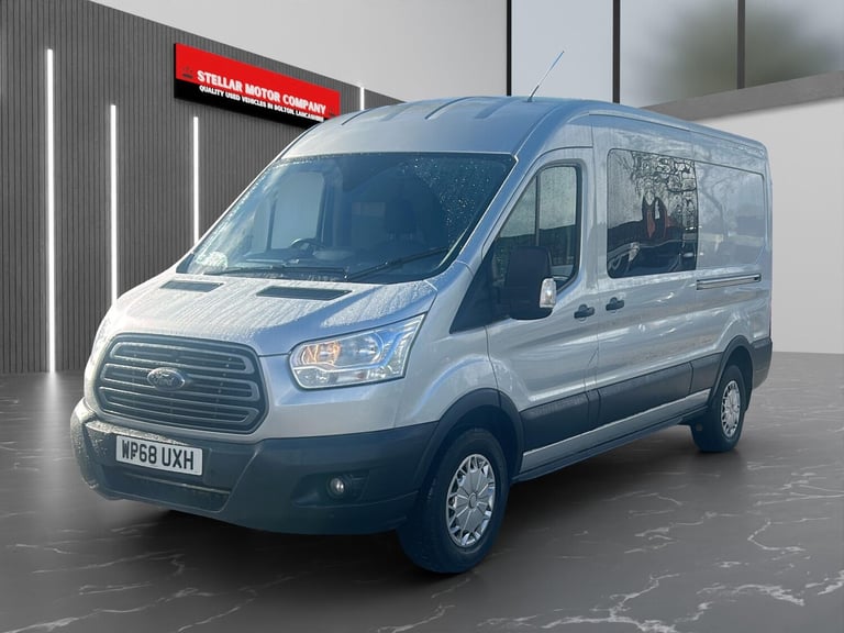 2018 Ford Transit 2.0 350 EcoBlue Crew Van FWD L3 H2 Euro 6 6dr PANEL VAN Diesel Manual