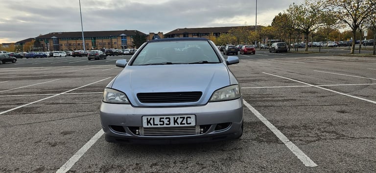 Vauxhall, ASTRA, Convertible, turbo, 2003, Manual, 1998 (cc), 2 doors, swaps, long mot