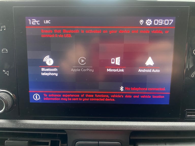 2019 Citroen Berlingo 1.5 BlueHDi 1000Kg Enterprise 100ps PANEL VAN Diesel Manual