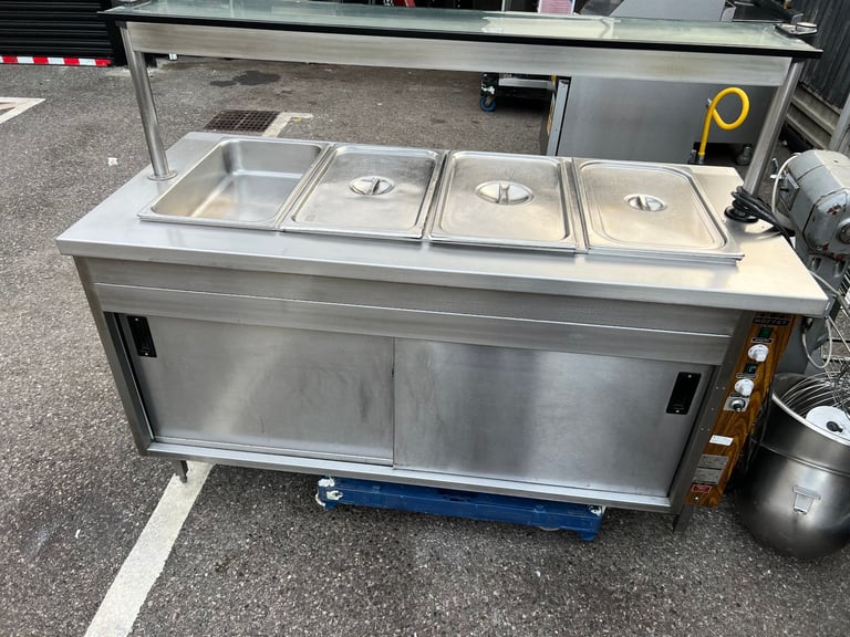 HOT FOOD DISPLAY BNAIN MARIE  UNDER HOT CUPBOARD CATERING COMMERCIAL  KITCHEN 