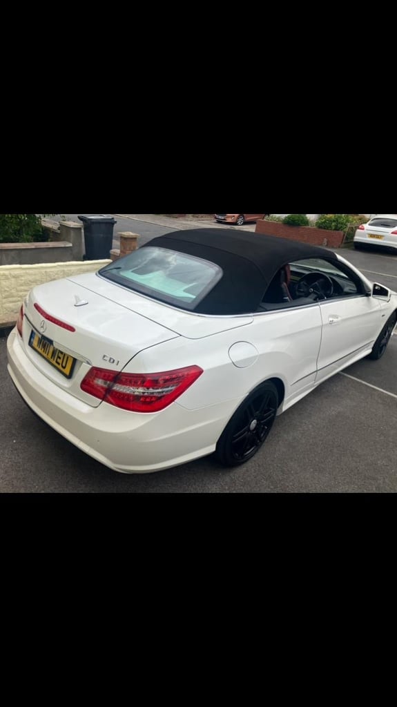 Mercedes-Benz, E CLASS, Convertible, 2011, Manual, 2143 (cc), 2 doors