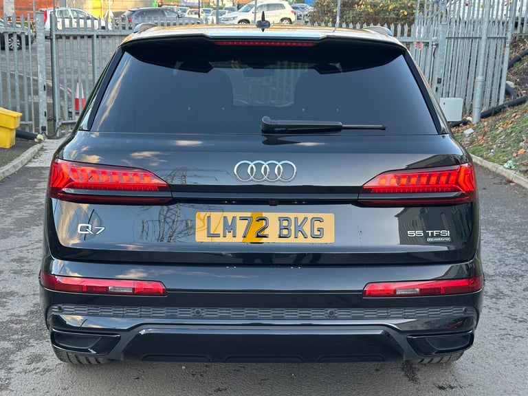 2022 Audi Q7 55 3.0 TFSI Quattro Black Edition 5dr Tiptronic 4x4 Petrol Automatic