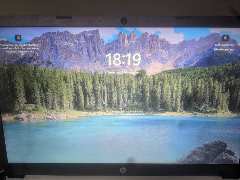 HP 15.6" Laptop i7, 8GB RAM, 512GB SSD