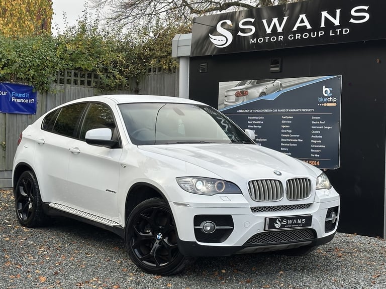 2011 BMW X6 3.0 xDrive40d Diesel Auto 4 Door Coupe White