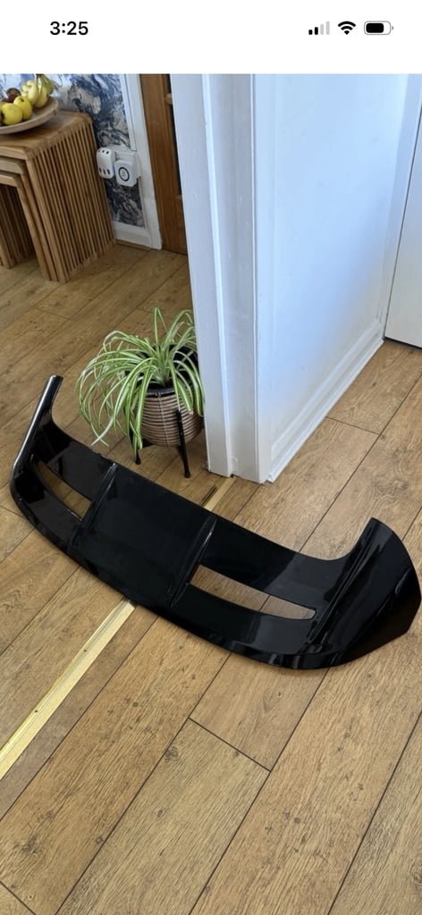 image for Ford fiesta mk7 zetec s rear spoiler panther black only £20