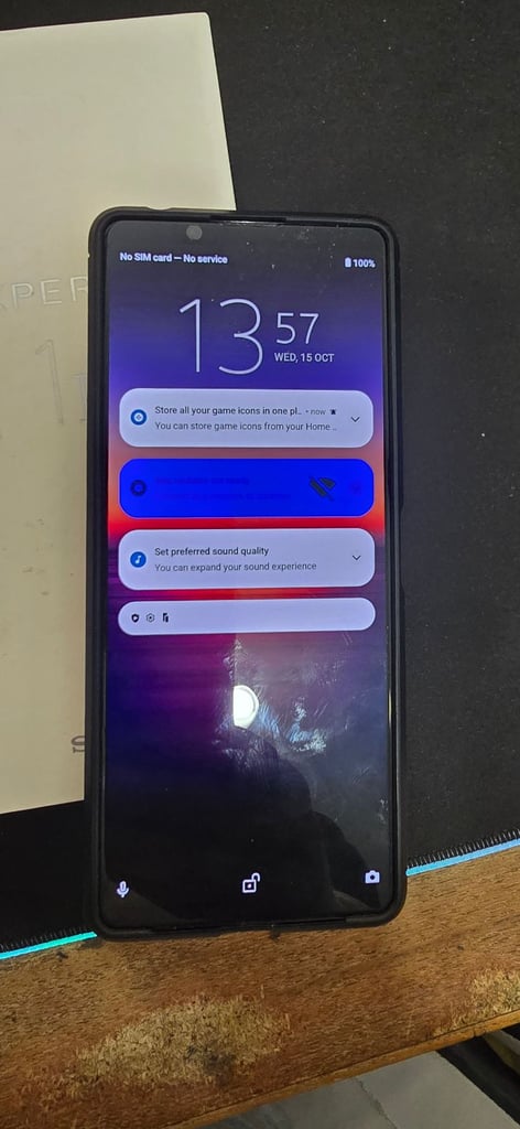 Sony Xperia 1 II Smart phone 6.5 inch SUPER Oled screen