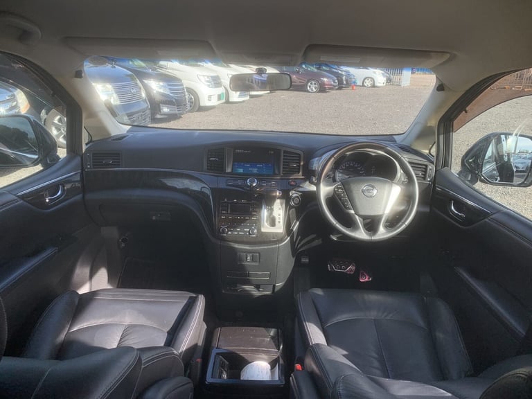 2011 Nissan Elgrand Rider PE52 3.5 V6 Automatic 7 Leather Seats MPV Petrol Automatic