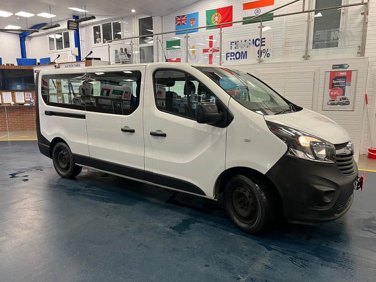 2018 Vauxhall Vivaro L2 1.6CDTI 120PS 9 SEAT LWB MINIBUS (EURO 6) MPV Diesel Manual