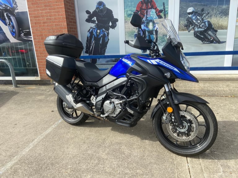 SUZUKI DL650A, ONE OWNER,ONLY 2K MILES, FULL LUGGAGE, MANY EXTRAS!