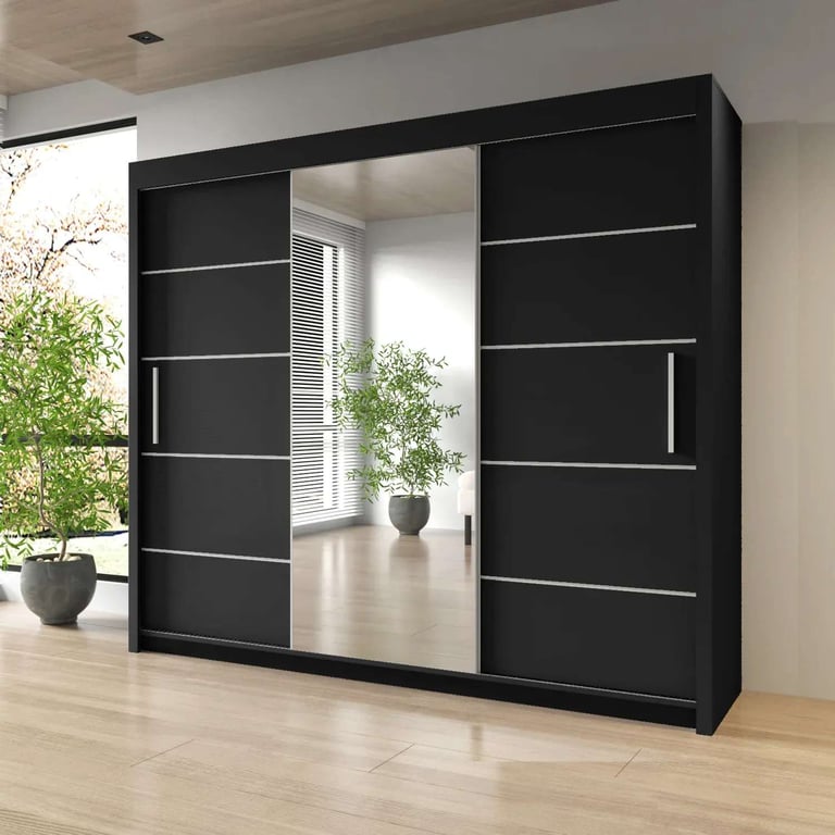 Sliding Mirror Wardrobe – New Stock – Limited Quantity Left