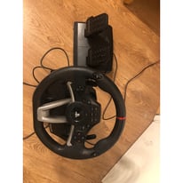 Hori racing wheel and pedals
