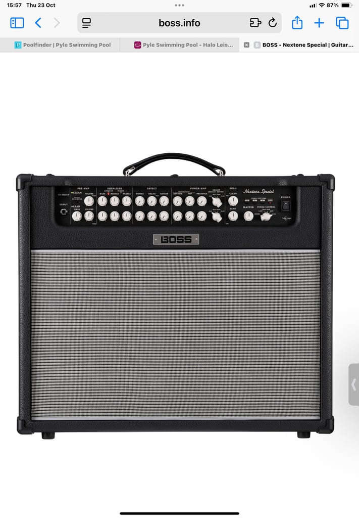 Boss Nextone Special Boutique 80w Guitar Amplifier 