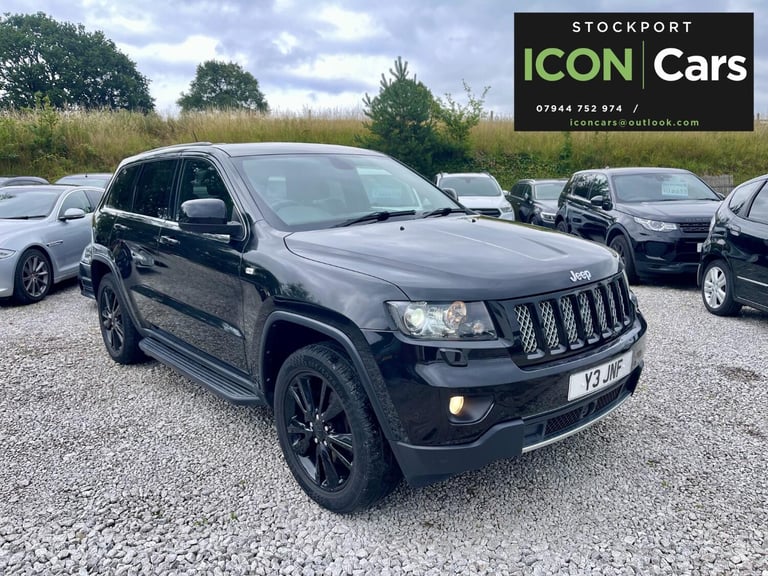 image for JEEP GRAND CHEROKEE 3.0 V6 CRD S Limited Black Auto Diesel 2013