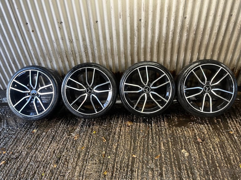 19” Mercedes C Class AMG replica alloy wheels - 5x112