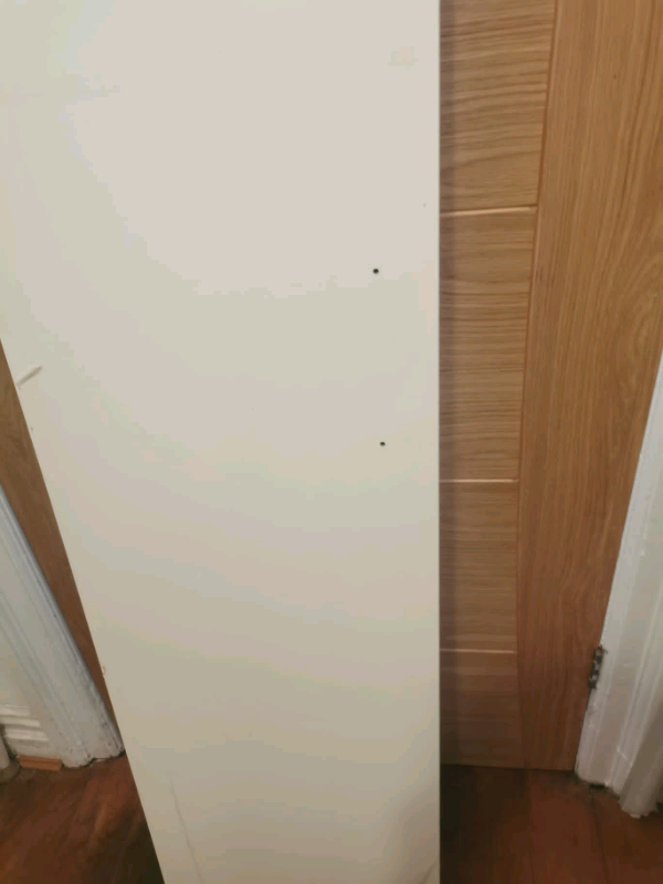 Harmony Furnishings Cupboard Full Door High Gloss White New