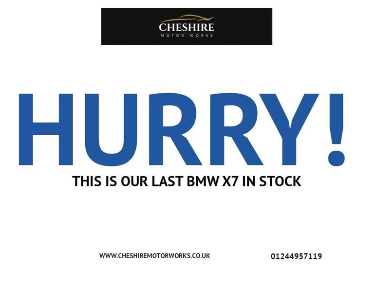 2022 BMW X7 xDrive40d MHT M Sport 5dr Step Auto ESTATE DIESEL Automatic