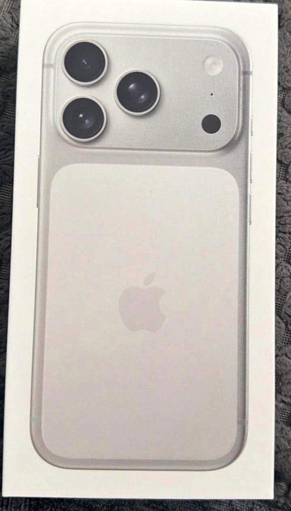 image for iPhone 17 pro 256gb. Unlocked brand new and sealed