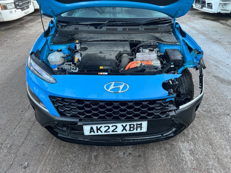 2022 HYUNDAI KONA SPORT CONNECT HYBRID ELECTRIC AUTO DAMAGED SALVAGE 