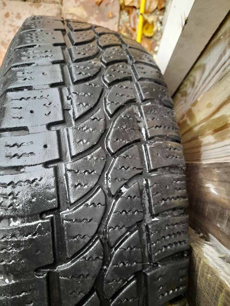 Ford transit wheel with snow tyre