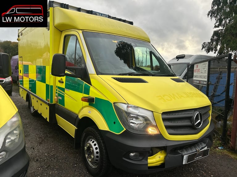 MERCEDES BENZ SPRINTER 519 CDI DIRECT EX AMBULANCE SERIVICS 2017 17 REG EURO 6