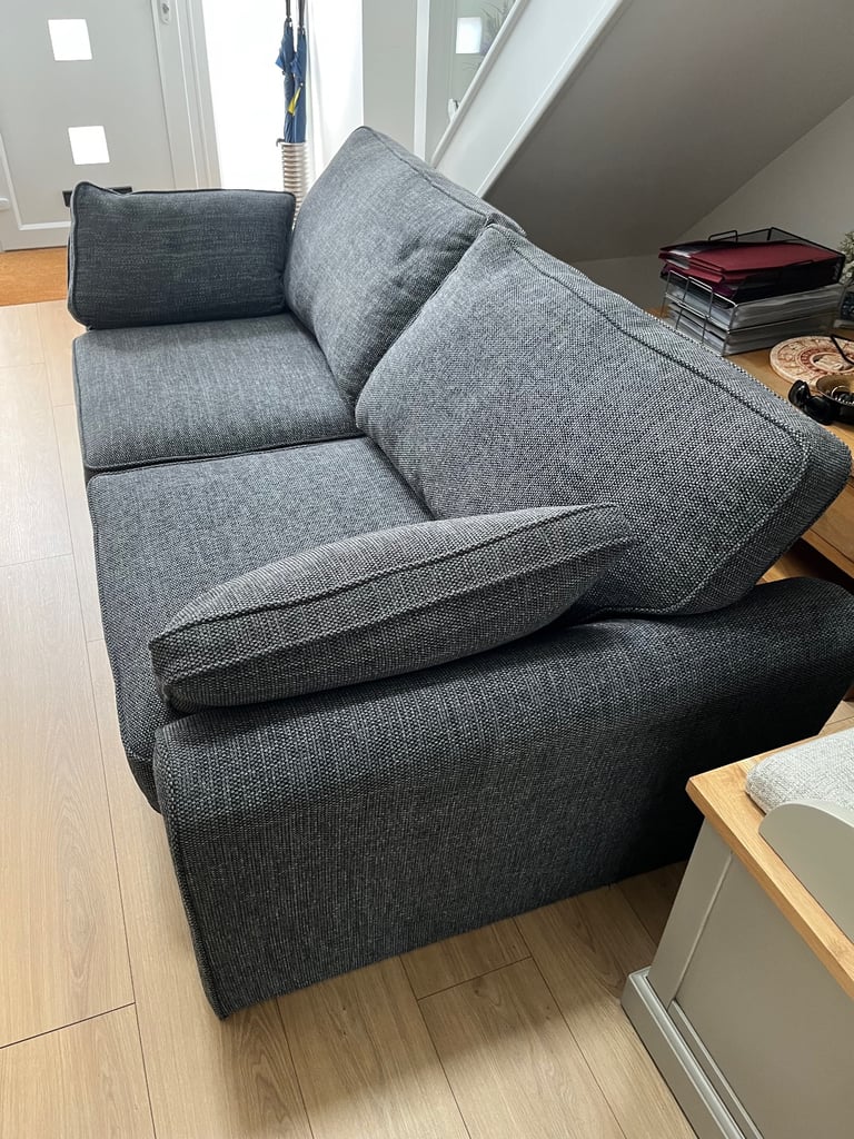 image for Charcoal/Black sofa
