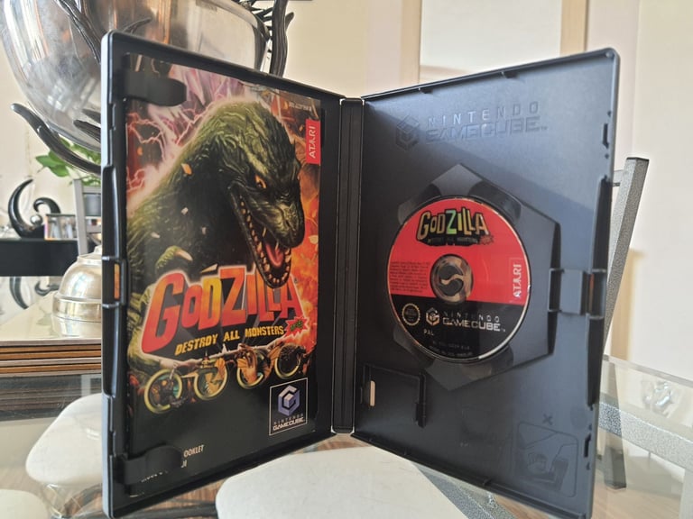 Godzilla: Destroy All Monsters Melee 🖤 Nintendo GameCube Game - Complete - PAL