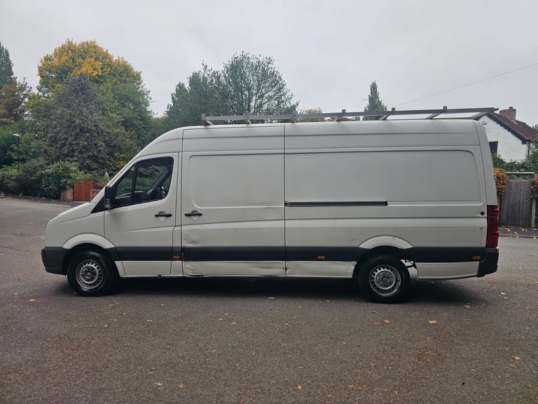 VOLKSWAGEN CRAFTER 2.0 LWB NO KNOCKS OR BANGS READY FOR WORK MOT 11/2026 NO VAT 