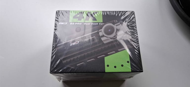 IIWEY D2 Pro Dash Cam Front and Rear 4K