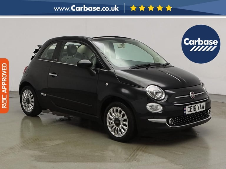 2016 Fiat 500C 0.9 TwinAir Lounge Convertible 2dr Petrol Manual Euro 6 (s/s) (85 bhp) Convertible...