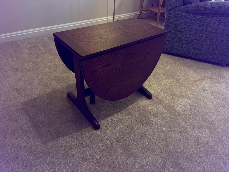 image for Low Small Double Gatelegged Table - Excellent condition - Verwood nr Bmouth