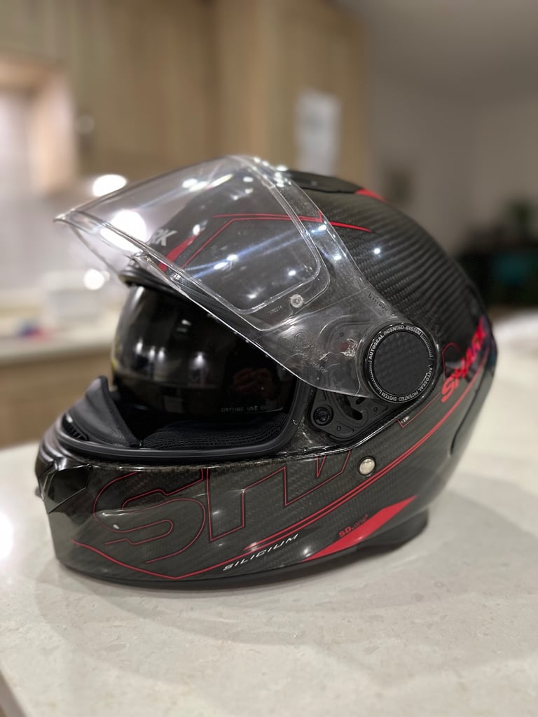 Shark Spartan Carbon Motorcycle Helmet