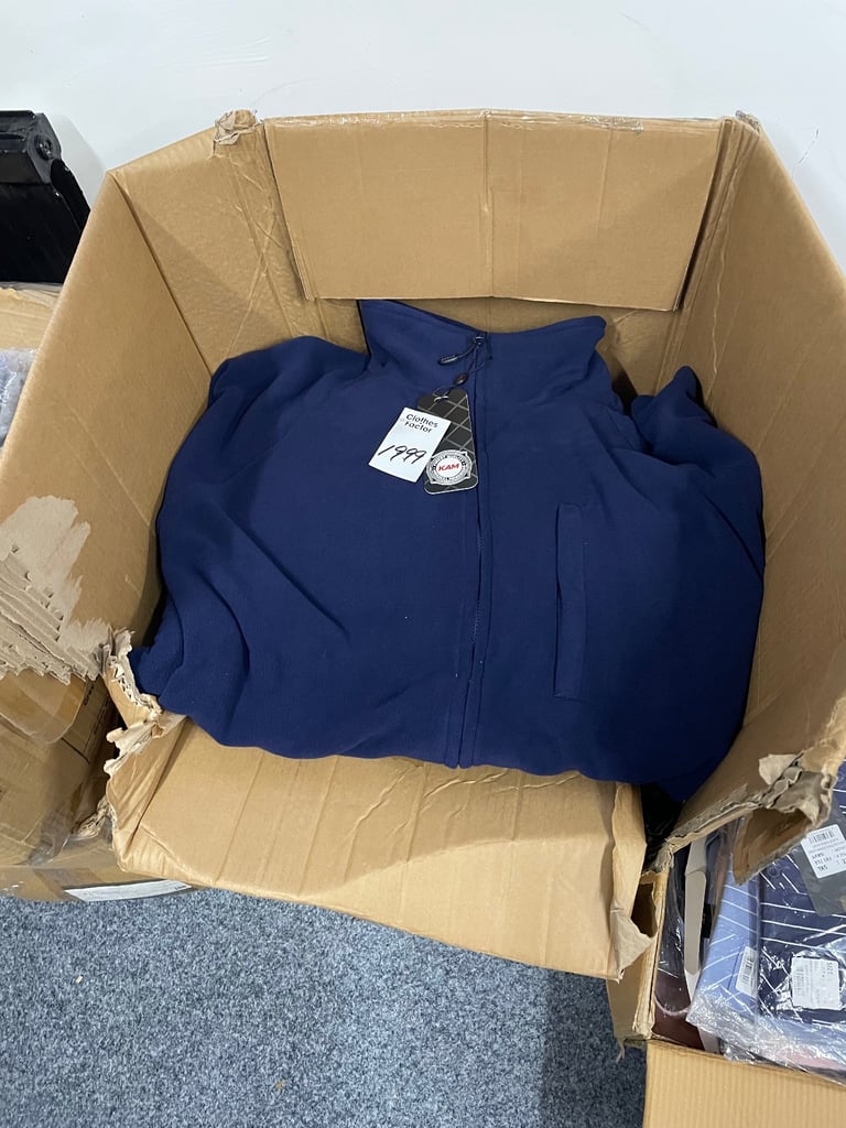 Men’s Big Size Clothing Job Lot 720 pcs - Hoodies, Jeans, Shirts Clearance Sale