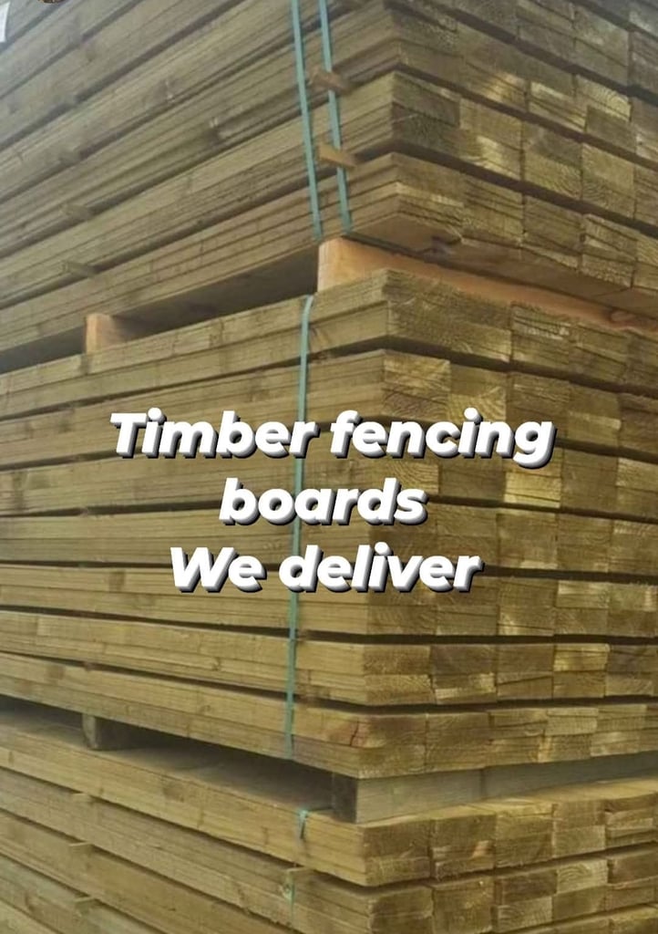 Timber fencing 