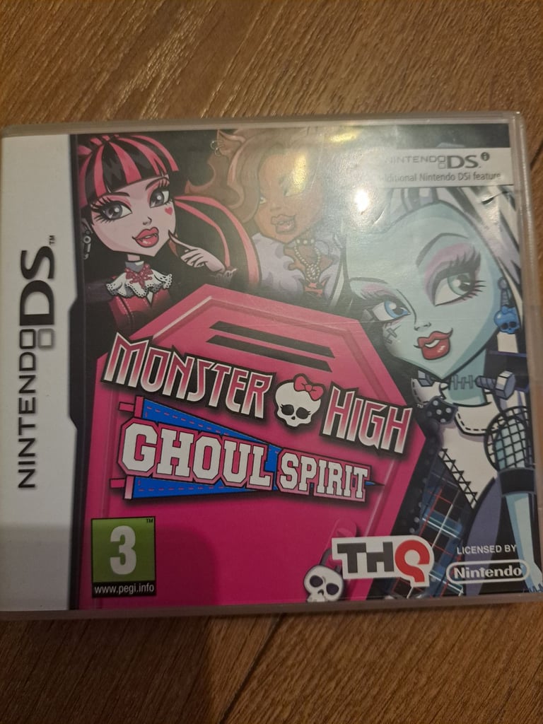 Monster high ghoul spirit Nintendo ds 