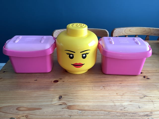 3 LEGO STORAGE CONTAINERS, in Newcastle, Tyne and Wear