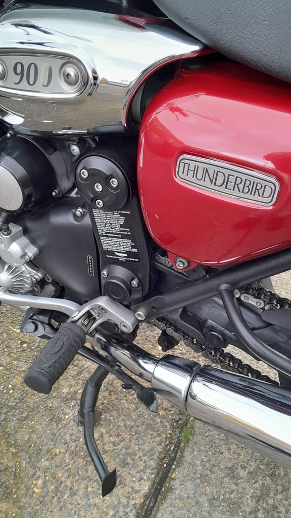 Triumph, THUNDERBIRD, 2002, 885 (cc)