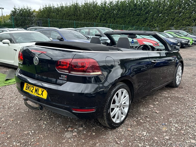 2012 Volkswagen Golf 1.6 TDI BlueMotion Convertible  CONVERTIBLE Diesel Manual