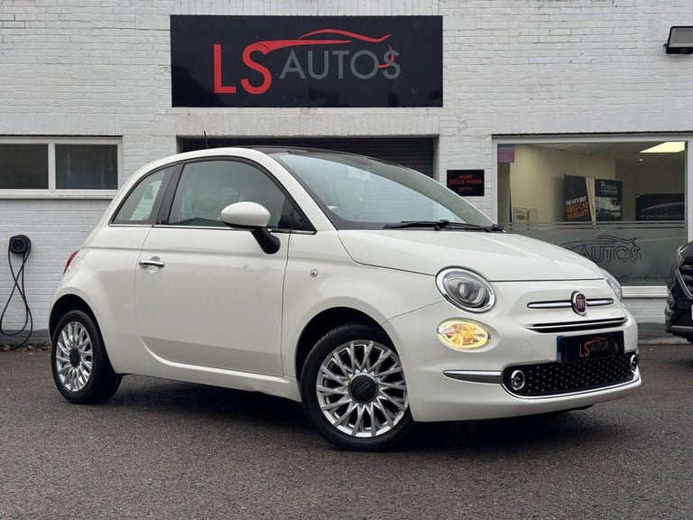 image for 2018 Fiat 500 1.2 Lounge Hatchback 3dr Petrol Dualogic Euro 6 (s/s) (69 bhp) Hatchback Petrol Aut...
