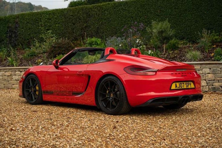 2015 Porsche Boxster 3.8 Spyder 2dr CONVERTIBLE PETROL Manual