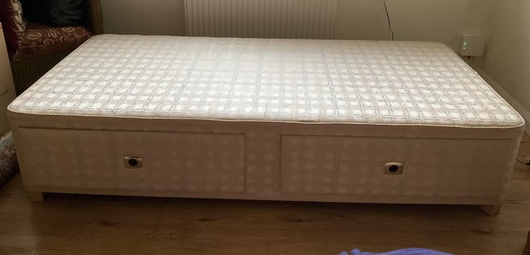 Base of single bed
