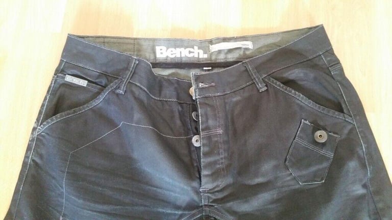 Vintage 00's BENCH  Fly Stud Cargo Jeans. Size : W36. L32