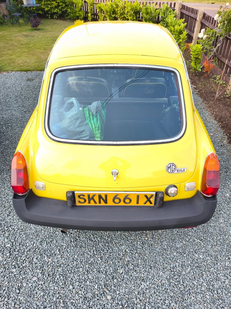 MGB GT Overdrive 1981