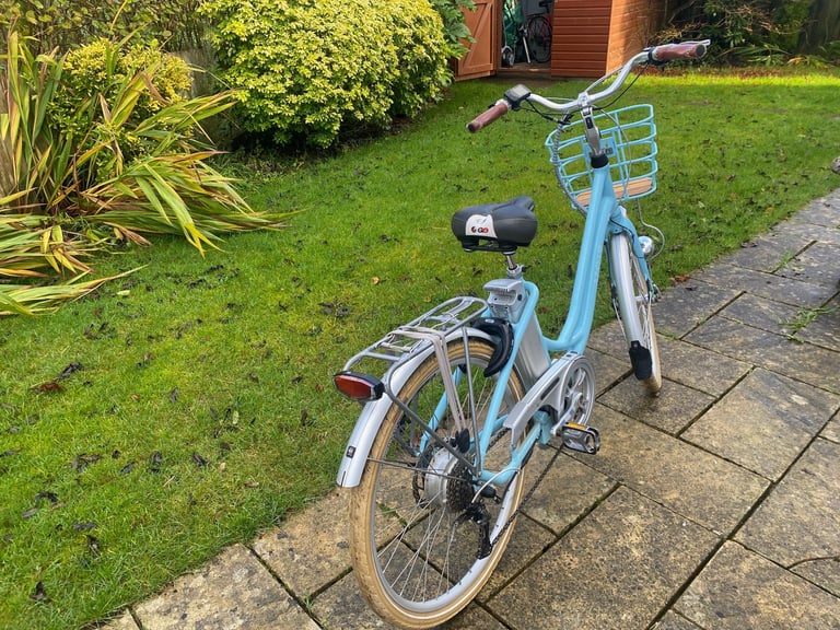 Step through electric cycle