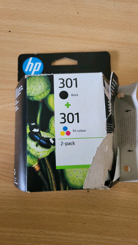 HP 301 Printer Ink Cartridges for sale