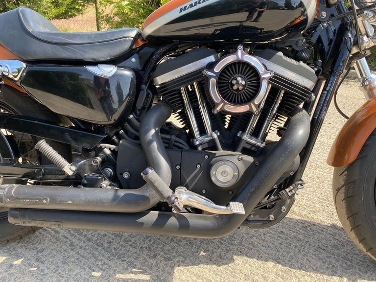 2014 HARLEY DAVIDSON 1200 CUSTOM LIMITED XL CA 14 ORANGE  BLACK SPORTSTER
